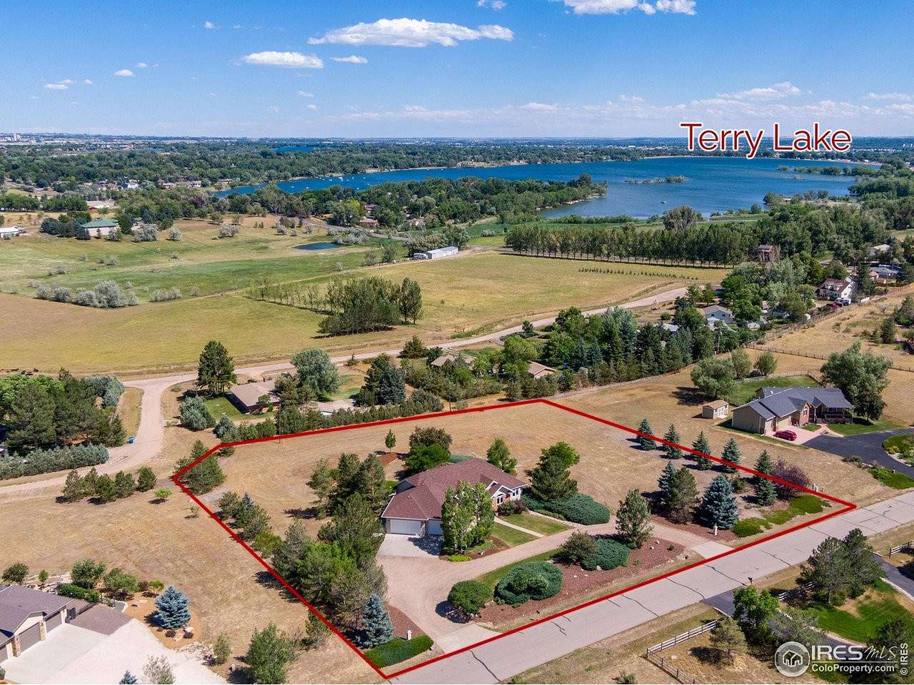 2.09 Acres of Residential Land with Home for Sale in Fort Collins, Colorado