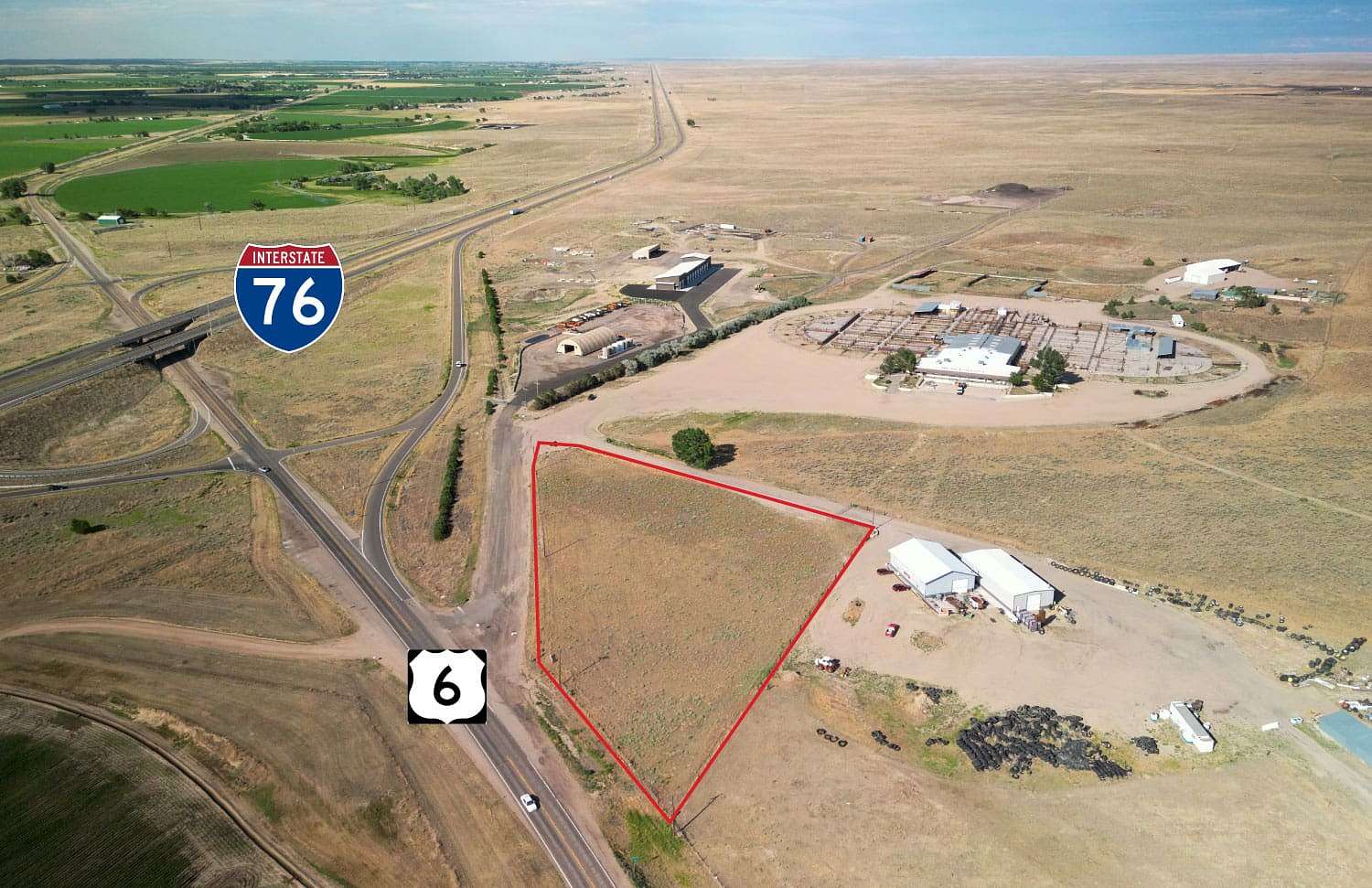 3 Acres of Mixed-Use Land for Sale in Brush, Colorado