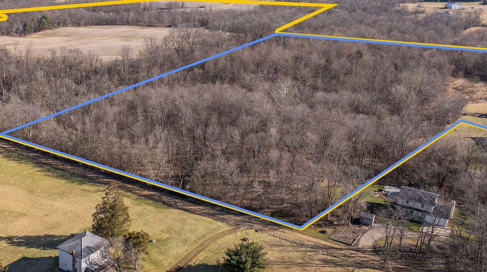 19.49 Acres of Recreational Land for Sale in Mount Vernon, Ohio