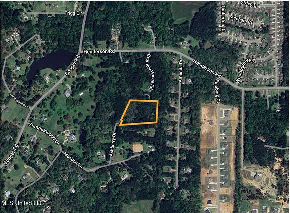 6.5 Acres of Residential Land for Sale in Pearl, Mississippi