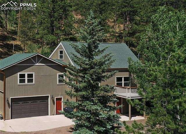 4.65 Acres of Residential Land with Home for Sale in Woodland Park, Colorado