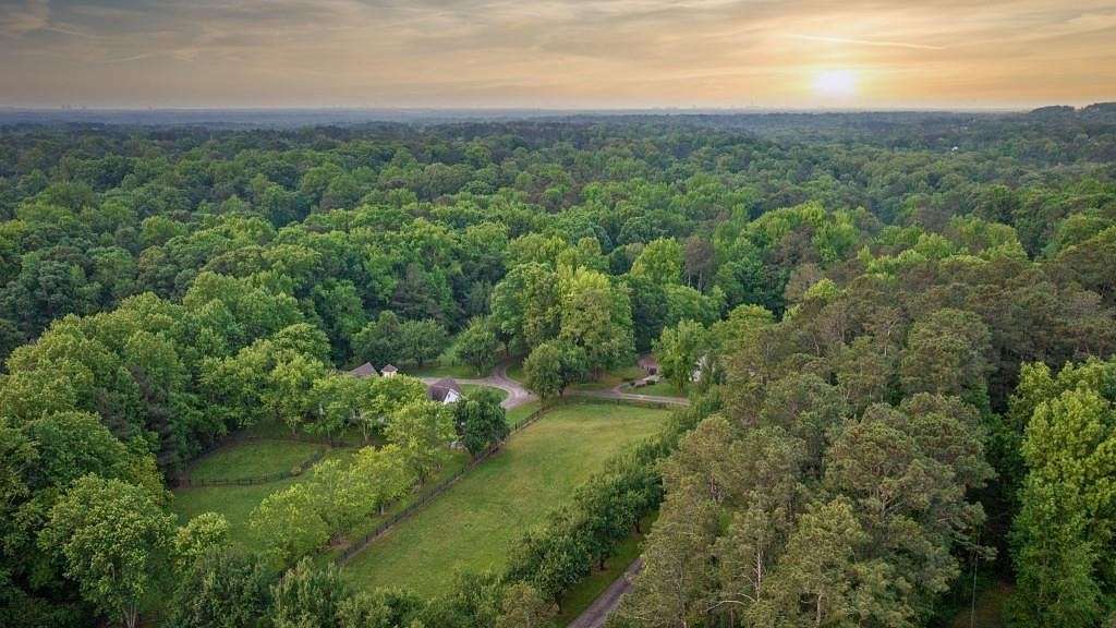 11.759 Acres of Land with Home for Sale in Marietta, Georgia