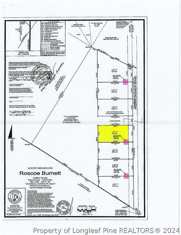 0.58 Acres of Residential Land for Sale in Lumberton, North Carolina