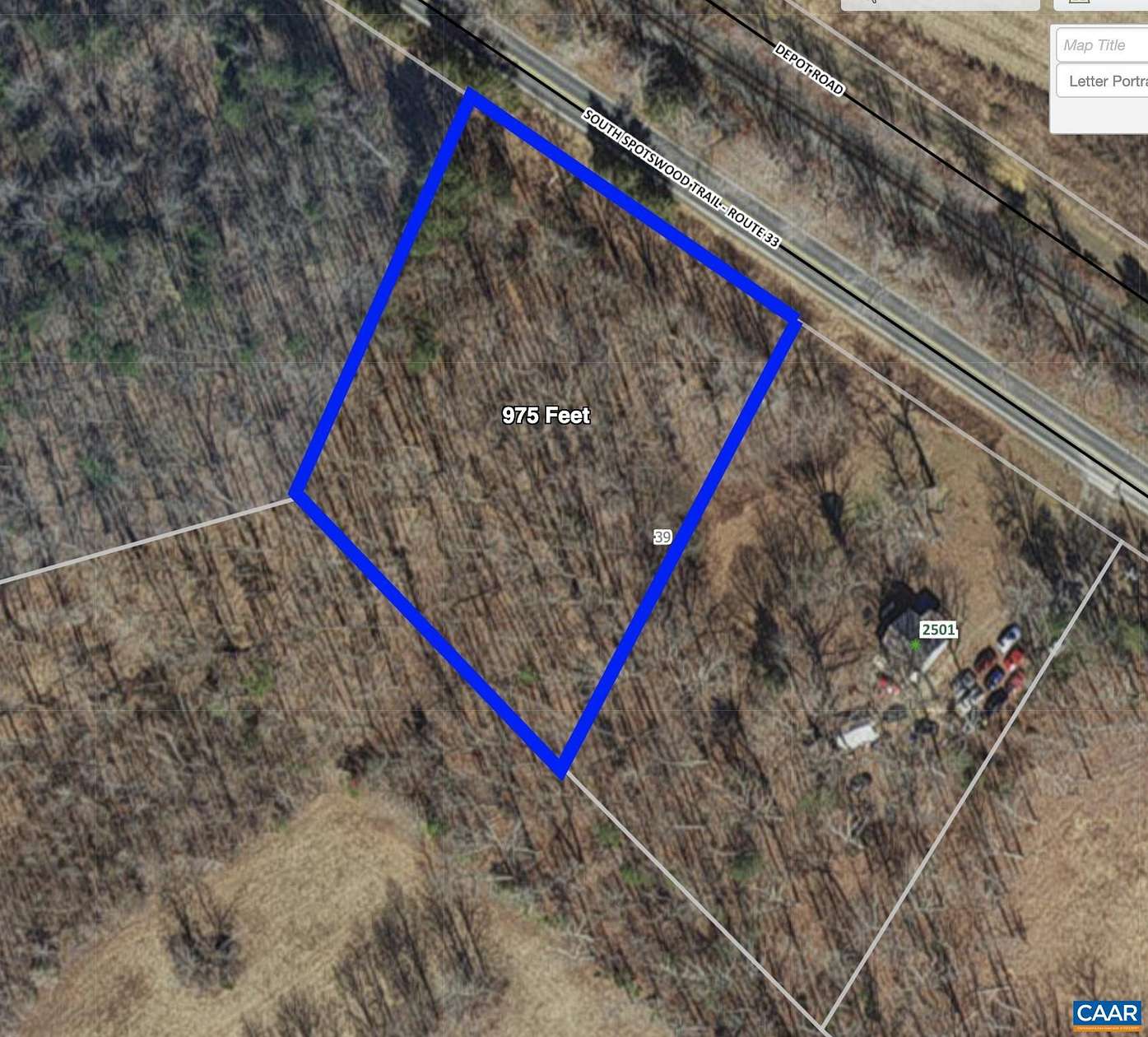 1.79 Acres of Land for Sale in Gordonsville, Virginia