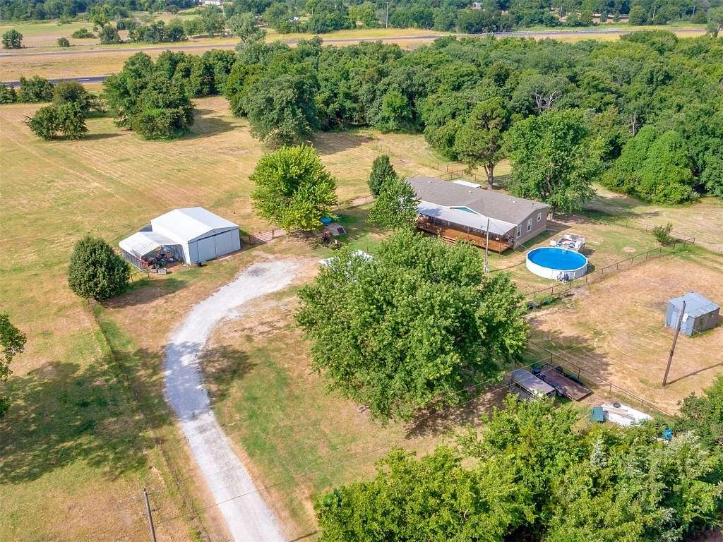 11 Acres of Land with Home for Sale in Shawnee, Oklahoma