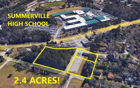 2.4 Acres of Mixed-Use Land for Sale in Summerville, South Carolina