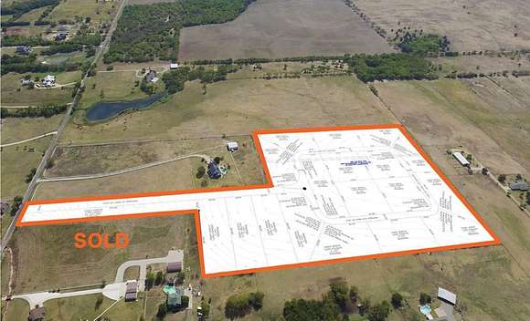 21.927 Acres of Land for Sale in Gunter, Texas