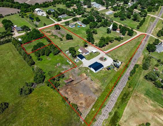 4.7 Acres of Residential Land with Home for Sale in Greenwich, Kansas