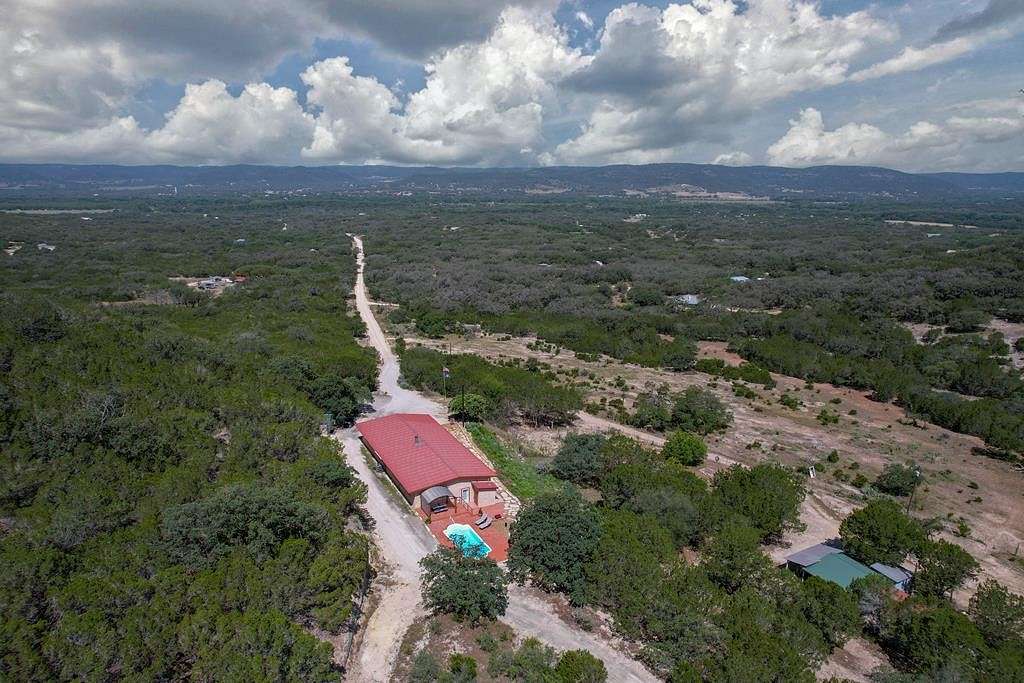 90.6 Acres of Recreational Land with Home for Sale in Leakey, Texas