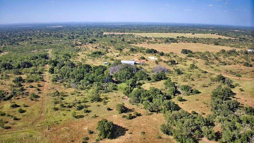 30 Acres of Agricultural Land with Home for Sale in Llano, Texas