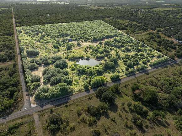 24 Acres of Recreational Land with Home for Sale in Ranger, Texas