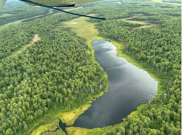 65.6 Acres of Recreational Land with Home for Sale in Talkeetna, Alaska