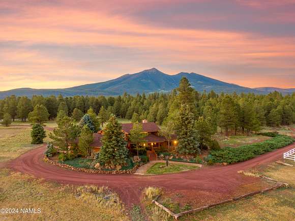 11.79 Acres of Land with Home for Sale in Flagstaff, Arizona