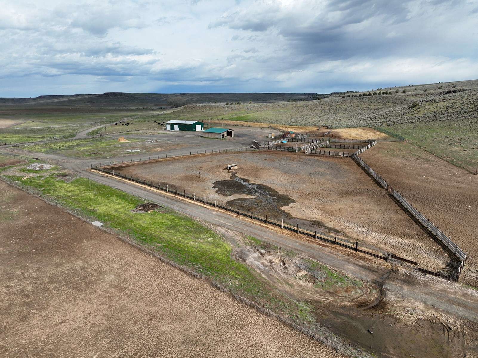 1,473 Acres of Agricultural Land with Home for Sale in Burns, Oregon