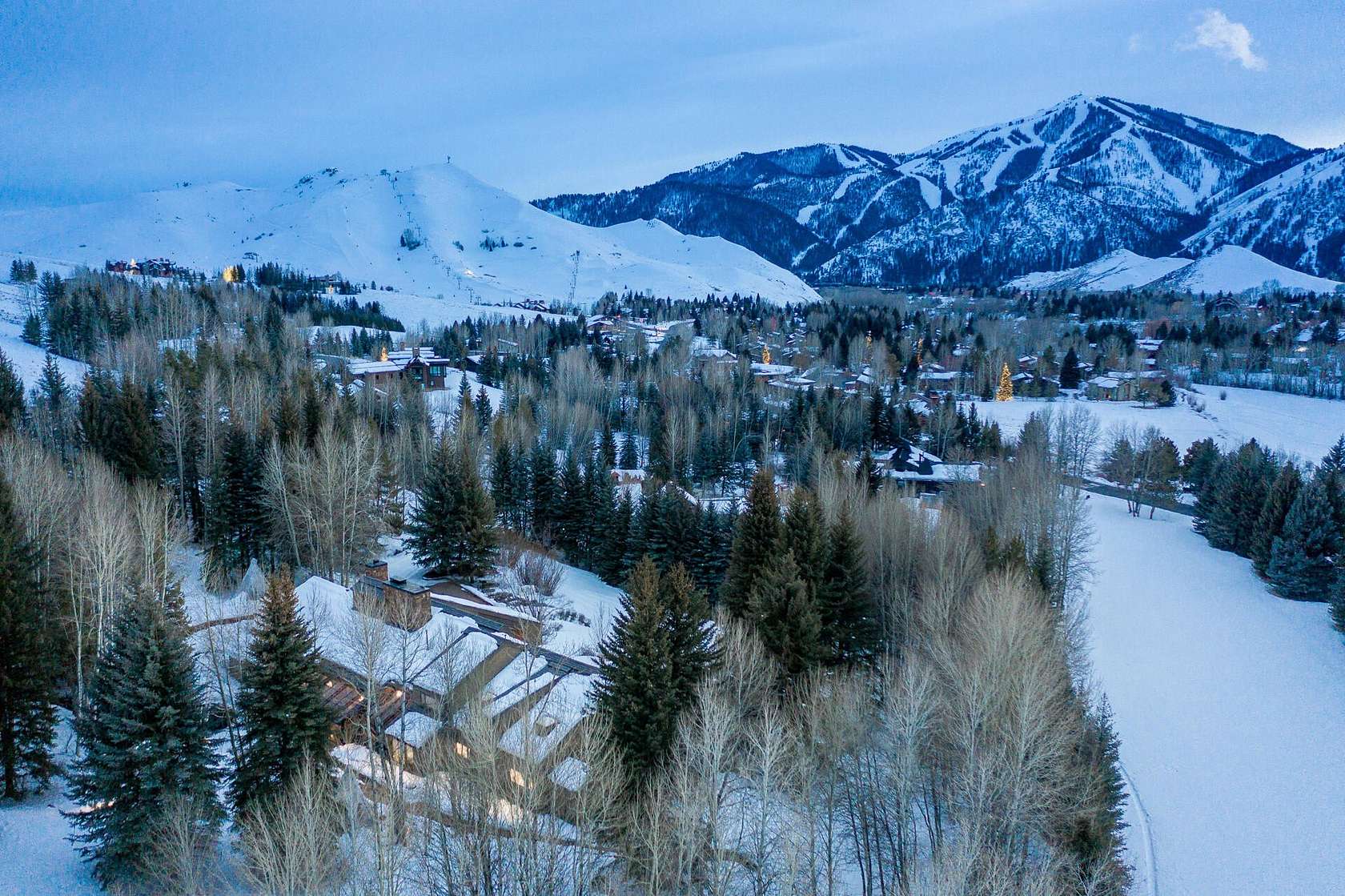 4.54 Acres of Residential Land with Home for Sale in Sun Valley, Idaho