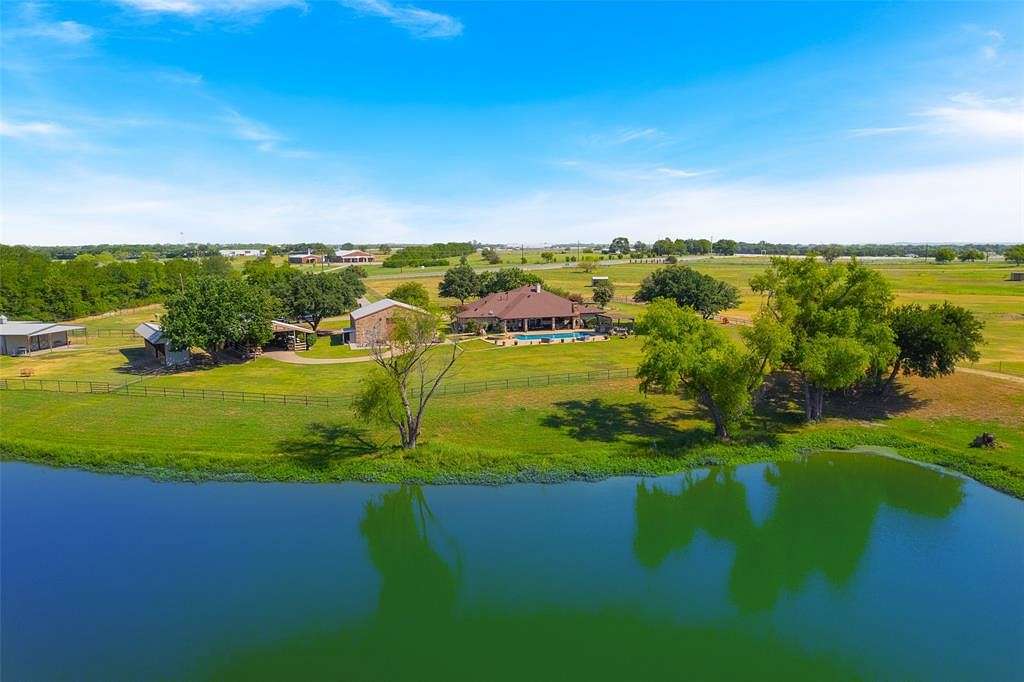 24.66 Acres of Agricultural Land with Home for Sale in Denton, Texas