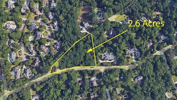 2.265 Acres of Residential Land for Sale in Sandy Springs, Georgia