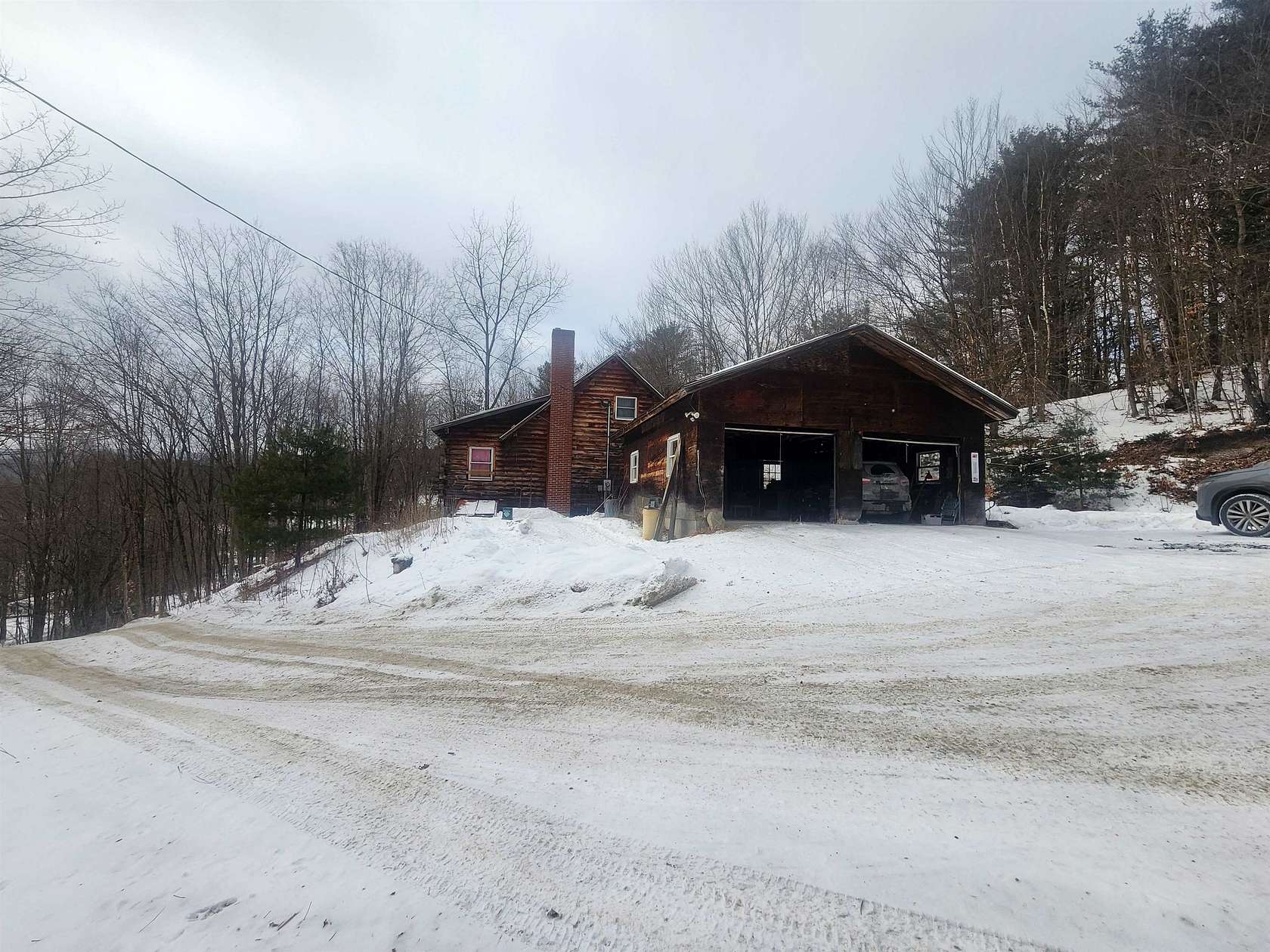 3.8 Acres of Residential Land with Home for Sale in Topsham Town, Vermont