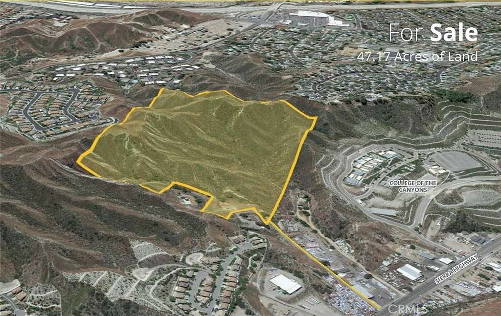 47.168 Acres of Land for Sale in Canyon Country, California