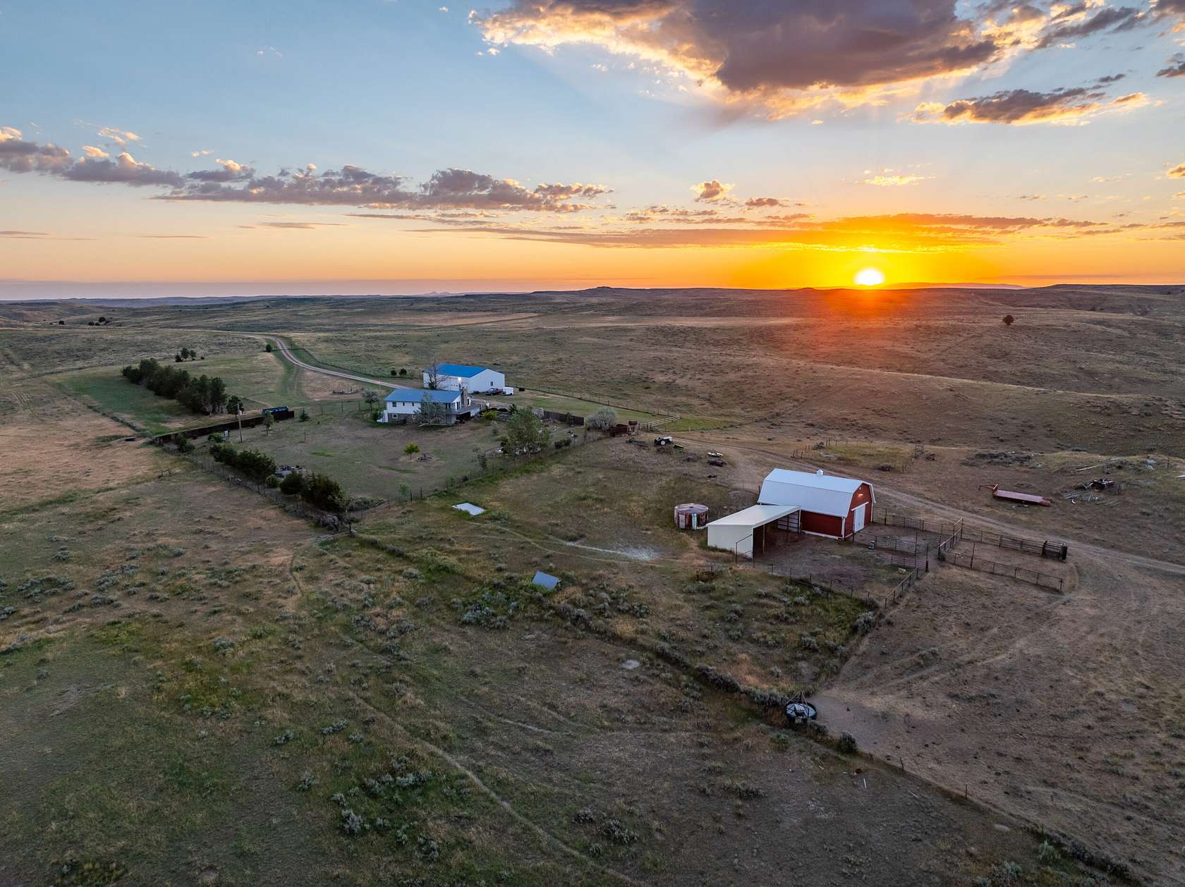 780.35 Acres of Recreational Land with Home for Sale in Moorcroft, Wyoming