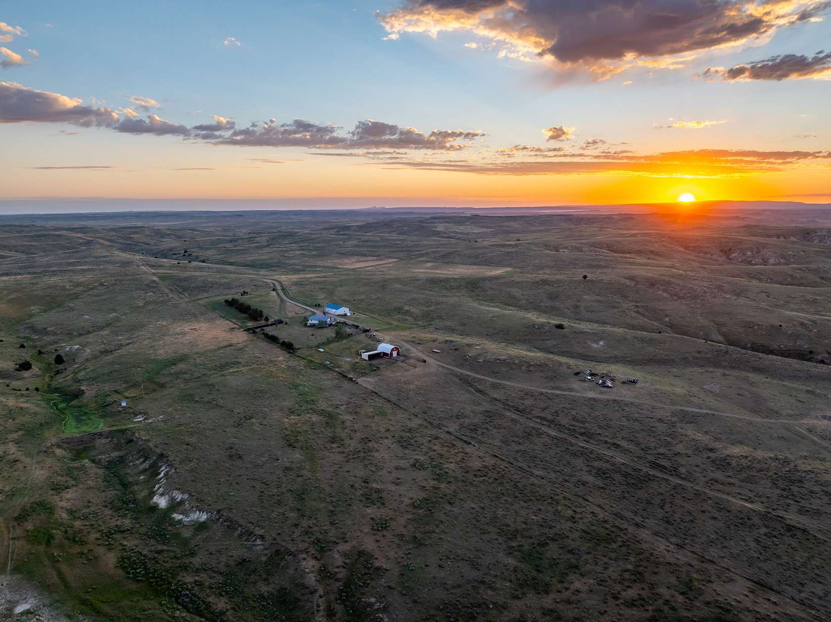 623 Acres of Recreational Land with Home for Sale in Moorcroft, Wyoming