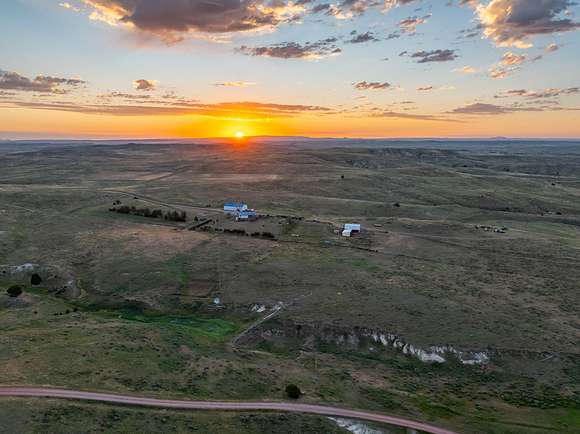 780.35 Acres of Recreational Land with Home for Sale in Rozet, Wyoming