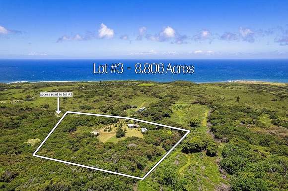 8.806 Acres of Land for Sale in Hana, Hawaii