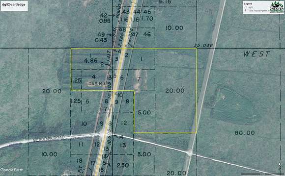 45 Acres of Land for Sale in Delta Junction, Alaska