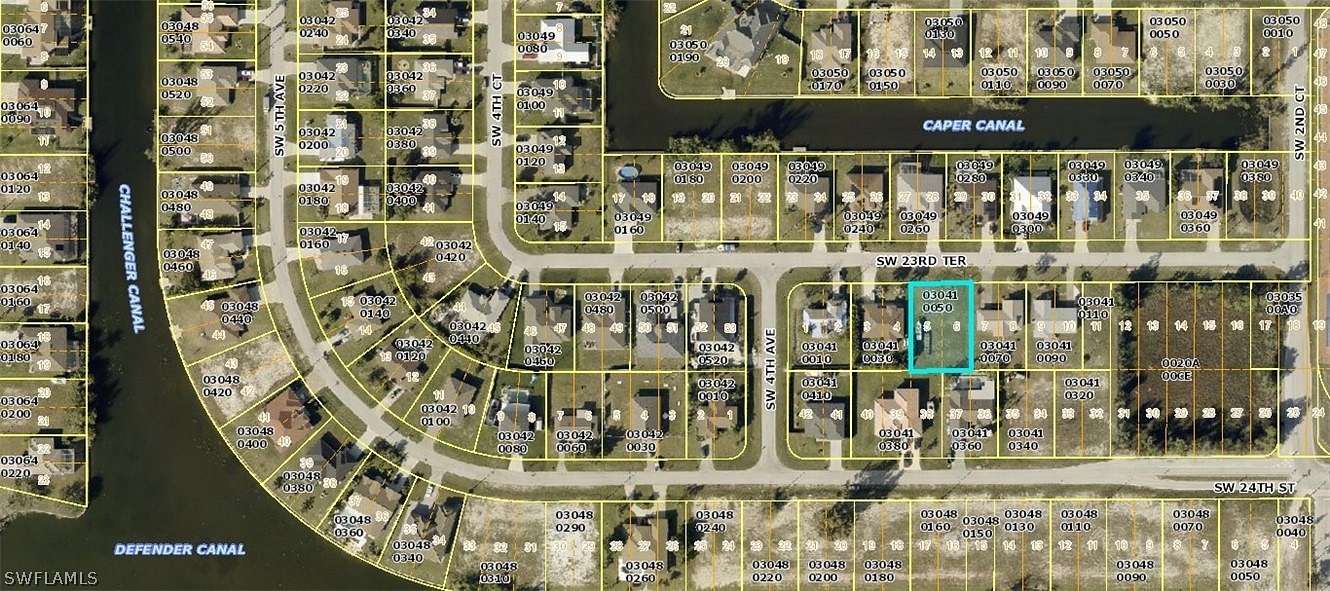 0.244 Acres of Residential Land for Sale in Cape Coral, Florida