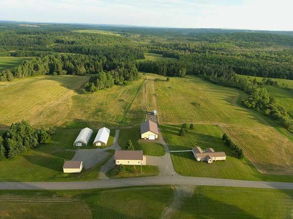 162.8 Acres of Agricultural Land with Home for Sale in Bridgewater, Maine
