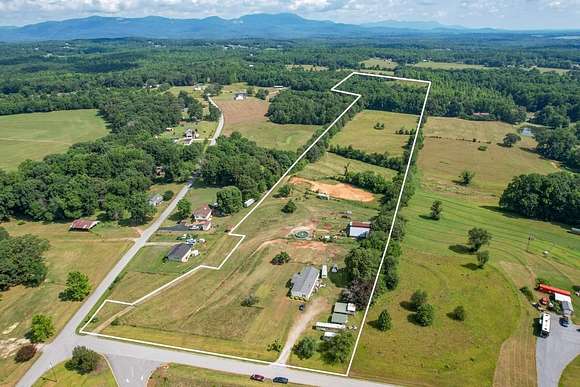 19.34 Acres of Land with Home for Sale in Greer, South Carolina