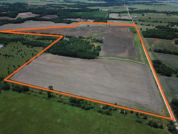 90.27 Acres of Recreational Land & Farm for Auction in Eureka, Kansas