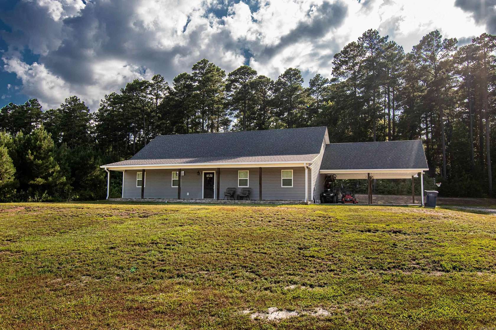 19.24 Acres of Land with Home for Sale in El Dorado, Arkansas
