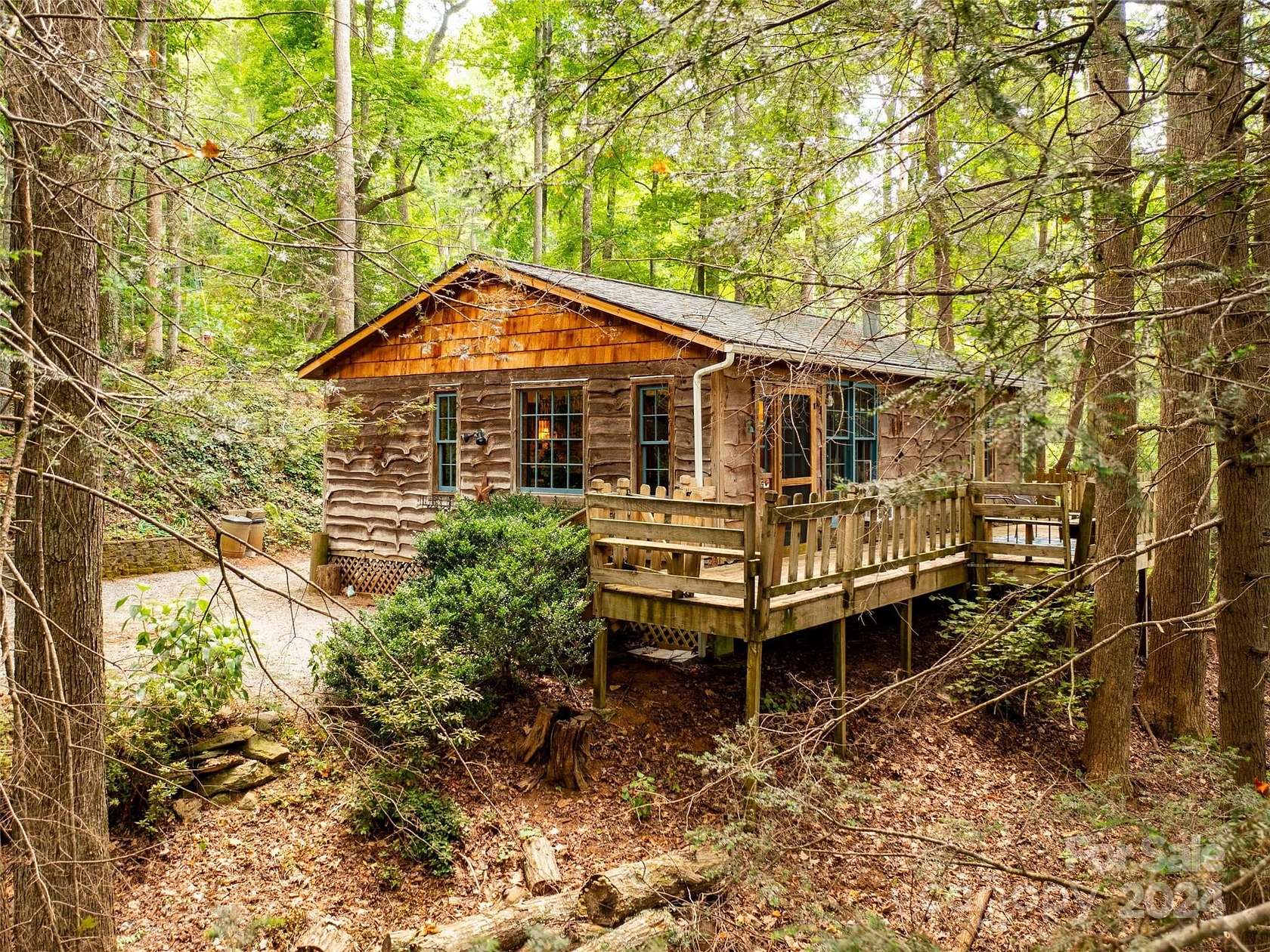 2 Acres of Residential Land with Home for Sale in Saluda, North Carolina