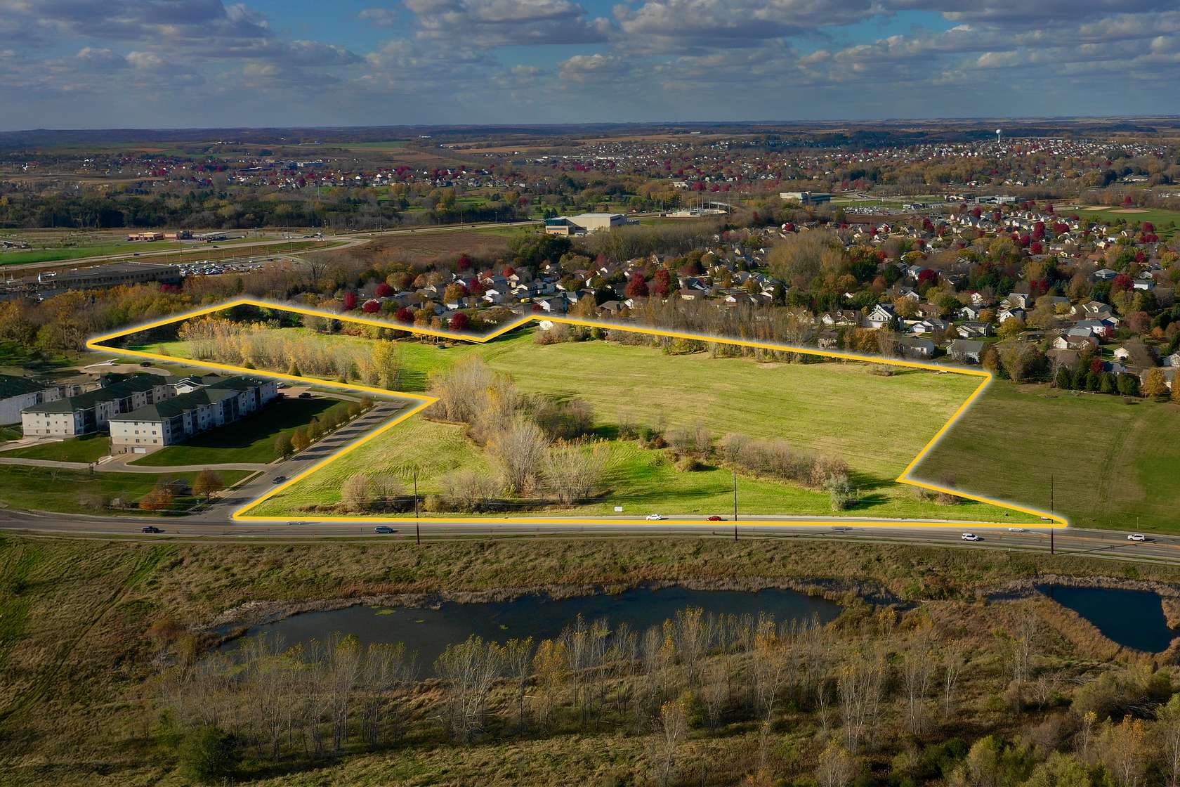 18.52 Acres of Land for Sale in Rochester, Minnesota