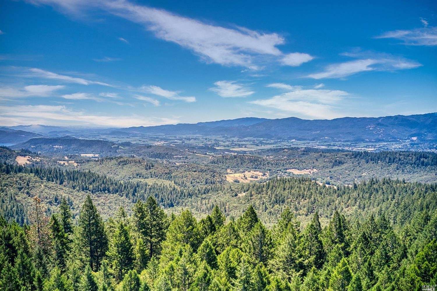 40 Acres of Land with Home for Sale in Angwin, California