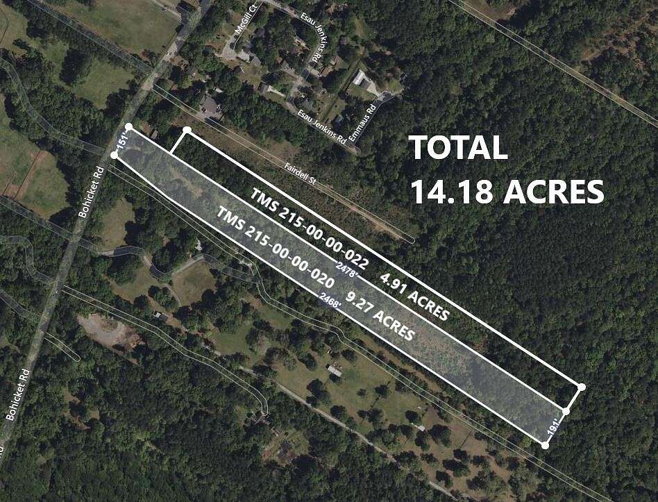 14.18 Acres of Land for Sale in Johns Island, South Carolina