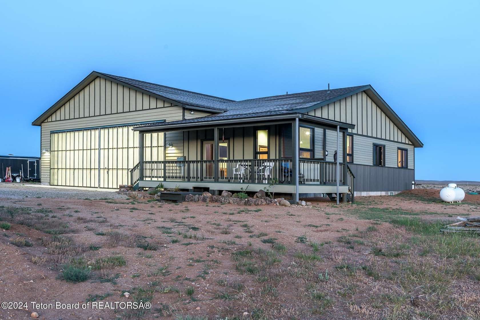 40 Acres of Agricultural Land with Home for Sale in Boulder, Wyoming