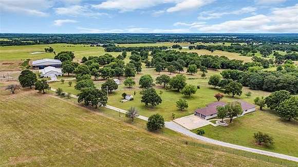 53.96 Acres of Agricultural Land with Home for Sale in Ardmore, Oklahoma