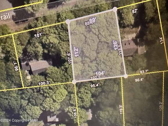 0.23 Acres of Residential Land for Sale in Pocono Lake, Pennsylvania