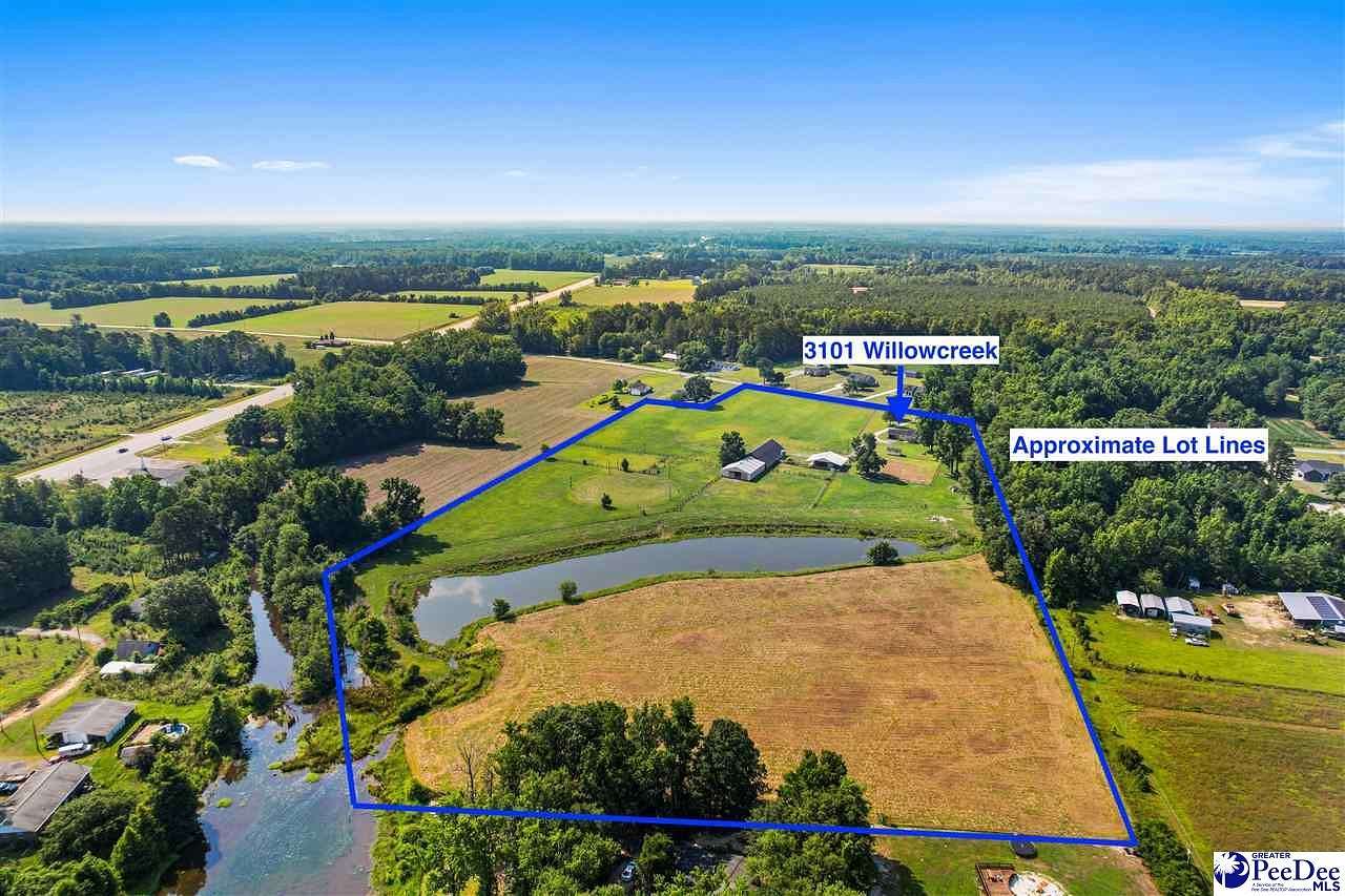 19 Acres of Land with Home for Sale in Florence, South Carolina
