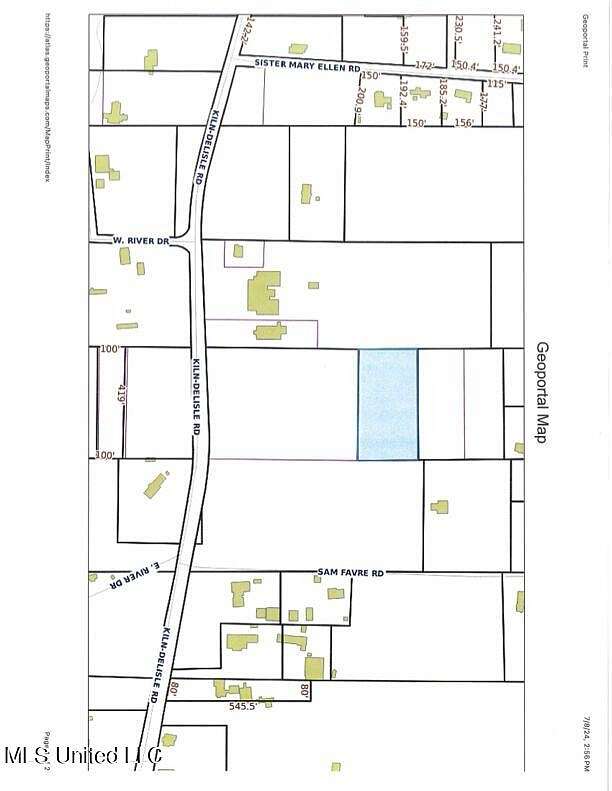 2 Acres of Residential Land for Sale in Kiln, Mississippi