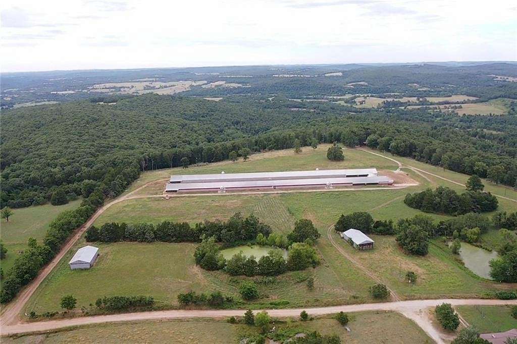 154.63 Acres of Agricultural Land with Home for Sale in Huntsville, Arkansas