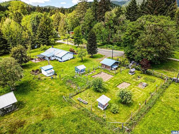 10.01 Acres of Land with Home for Sale in Beaver, Washington