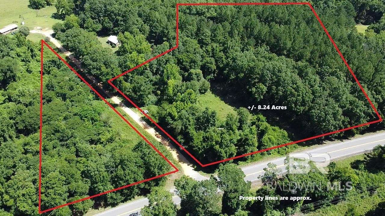 8.24 Acres of Land for Sale in Brewton, Alabama