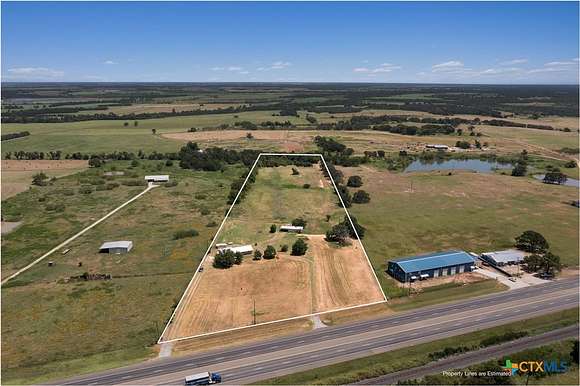 12.782 Acres of Land with Home for Sale in Thorndale, Texas