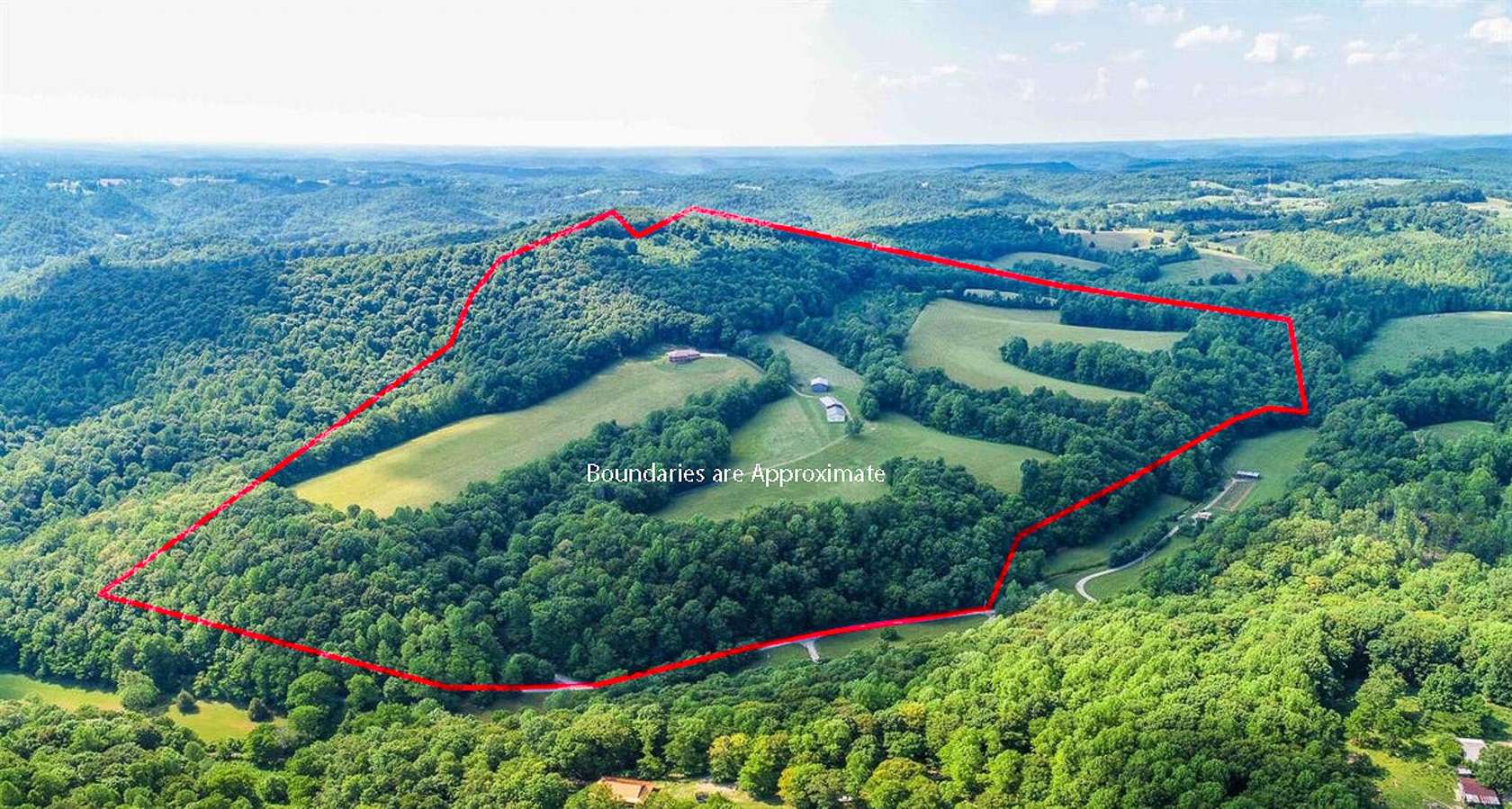 157.43 Acres of Land with Home for Sale in Liberty, Kentucky