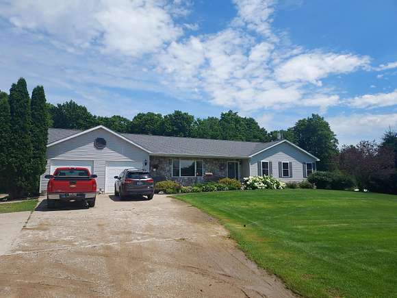 48 Acres of Land with Home for Sale in Evart, Michigan