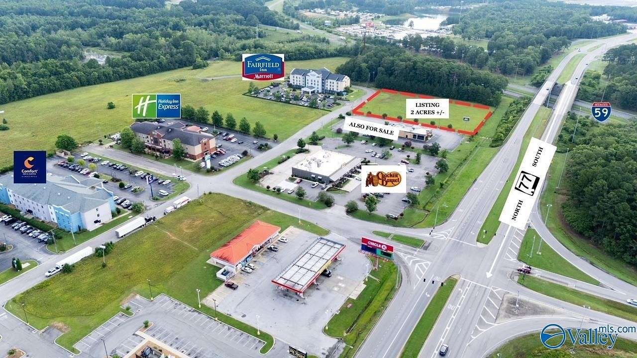 2.54 Acres of Commercial Land for Sale in Gadsden, Alabama