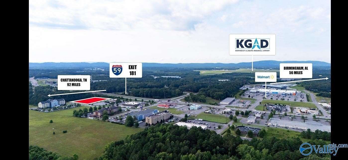 2.54 Acres of Commercial Land for Sale in Gadsden, Alabama